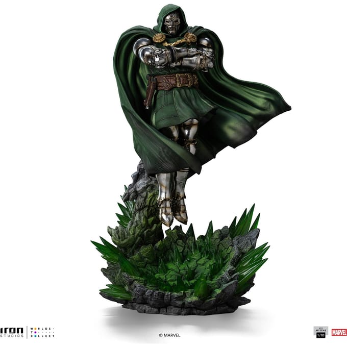 Iron Studios Marvel Doctor Doom Infinity Gauntlet Diorama Art Scale 1/10 Statue
