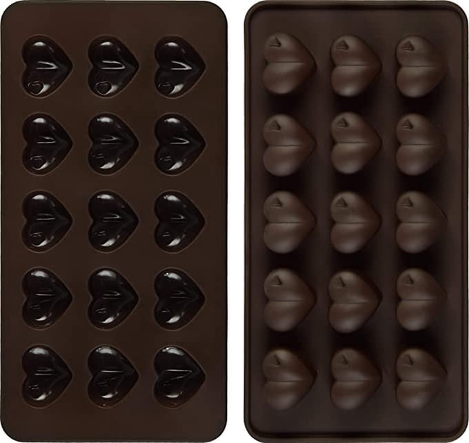 *** Bakvorm van 15 hartjes - Siliconen - Cake - Muffin - Chocolade - van Heble® ***