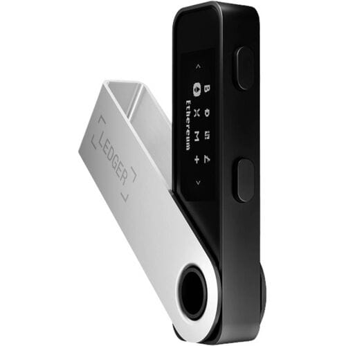 Ledger Nano S Plus Hardware wallet Zwart (mat) USB-A 1 stuk(s)