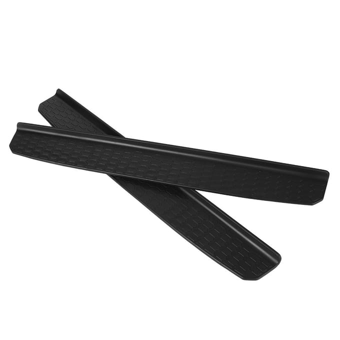 Zwarte Auto Deurdorpel Strip Afdekplaat Accessoire Geschikt voor Jeep Wrangler JL 2018+ 2 Deurs black