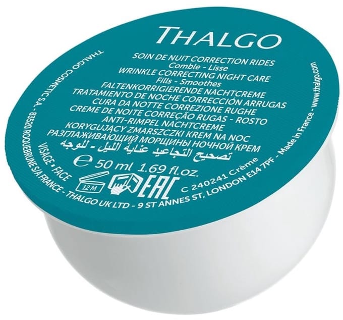 Thalgo Hyalu-Procollagène Nachtcrème Eco-Refill - 50ml - Anti-Rimpel