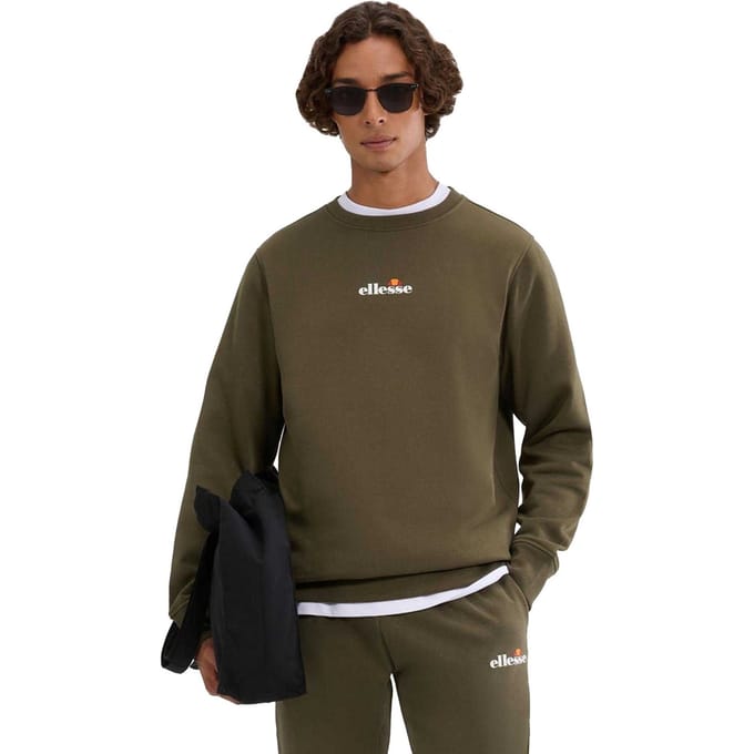 Ellesse Heren Kiamto 2 Sweatshirt (Khaki Groen)