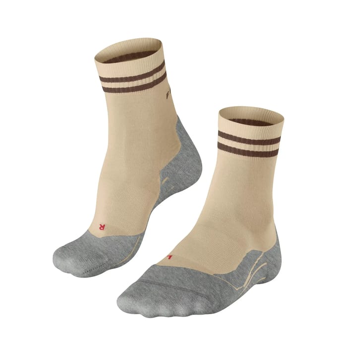 FALKE RU4 anti-blaar katoen functioneel materiaal hardloopsokken dames beige - maat 35-36