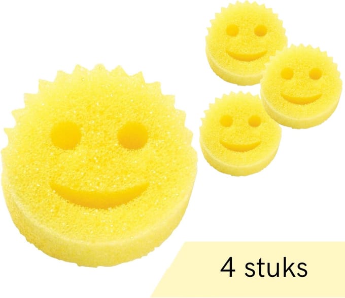Scrub Daddy -  Anti Kras - 3 stuks - Voordeelverpakking