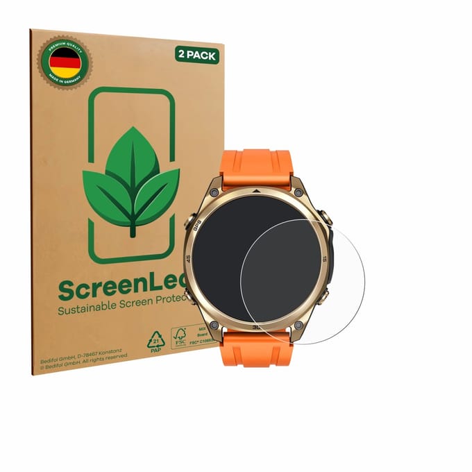 2 Stuks Screenprotector voor Doogee Anywise W1 - Hoogwaardige Beschermfolie transparant