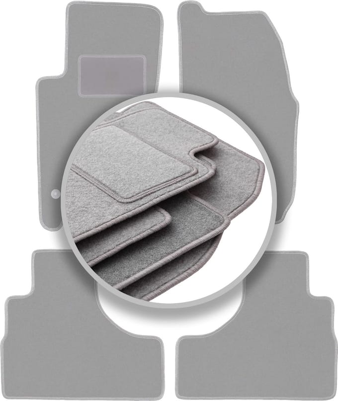 Grijze automatten voor: Jeep Cherokee Liberty KJ off-road (2002-2007)