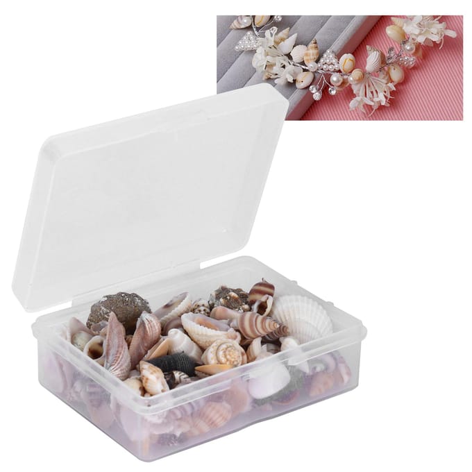 Sieraden Craft DIY Schelp Zeeslak Set Natuurlijke Schelp Conch Bruiloft Huisdecoratie gray