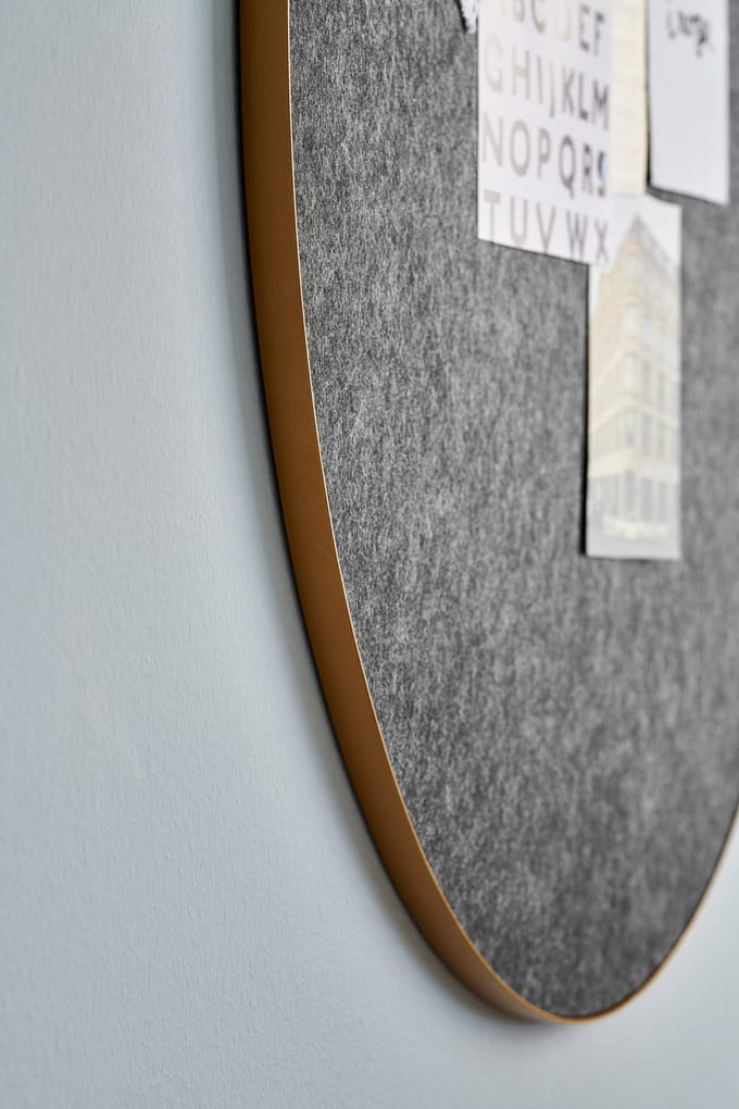 Gejst Retell prikbord - black brass