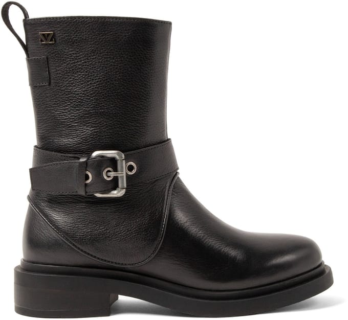 Lazamani - Erin Dames Boots Leer Black - Maat 41
