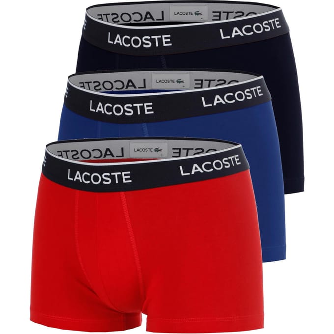 Boxershort met elastische band in een set van 3 stuks