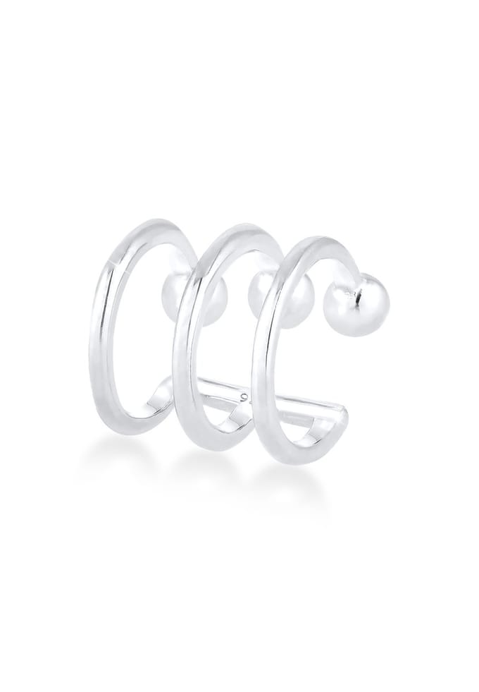 Elli - Oorbellen - Dames oorklem bollen basis in 925 sterling zilver - Dames