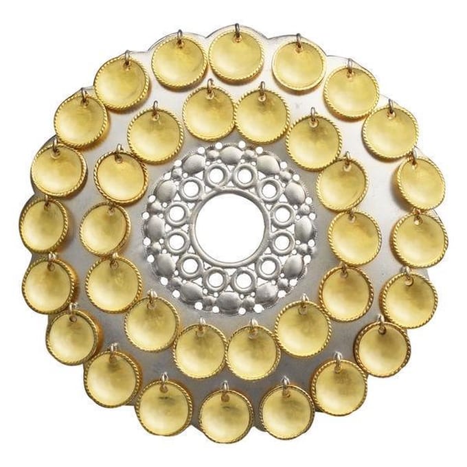 AuBor ®. Broche. Zilver. Risku 105 mm
