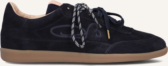 Fred De La Bretoniere Pepper Sign Sneakers - Suède - Dames - Blauw - Maat 42