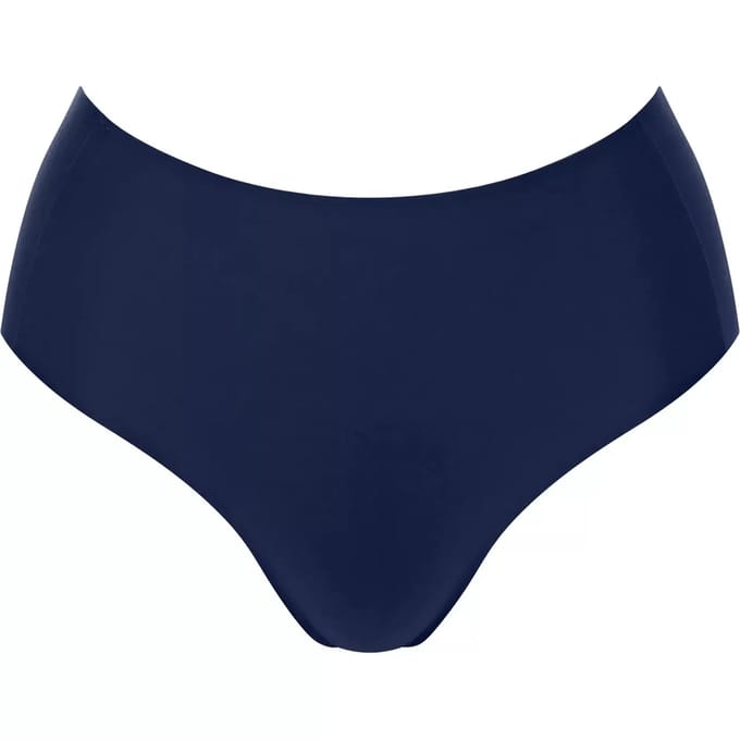 sloggi ZERO Feel 2.0 High waist Dames Onderbroek - Donker Blauw - Maat L