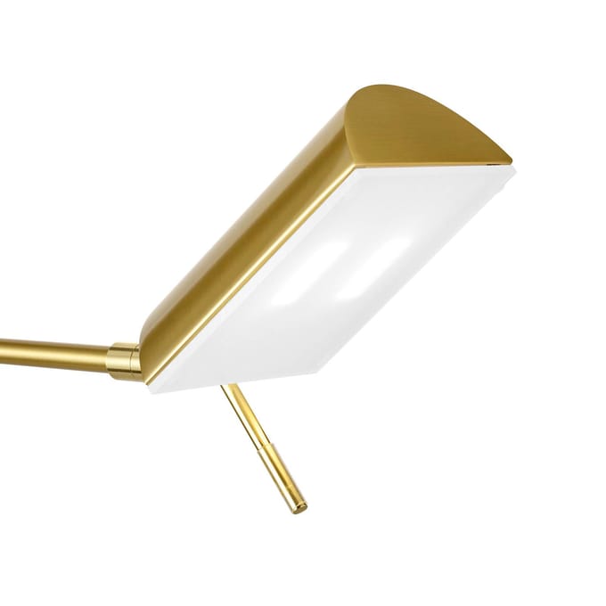 HELL LED tafellamp Graz, messing