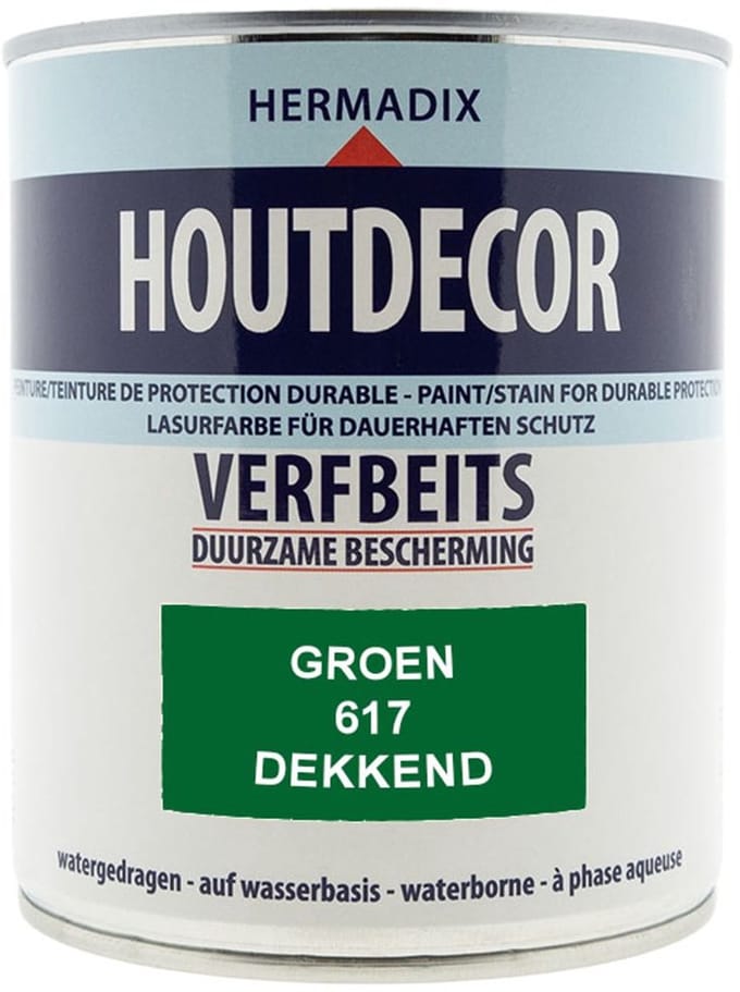 Houtdecor Verfbeits Dekkend - 2.5 liter 617 Groen