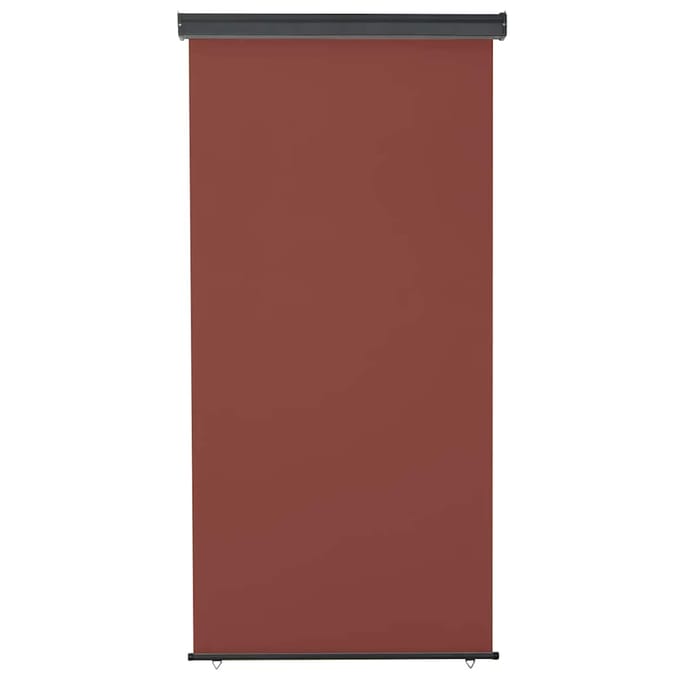 vidaXL - Balkonscherm - 125x250 - cm - bruin