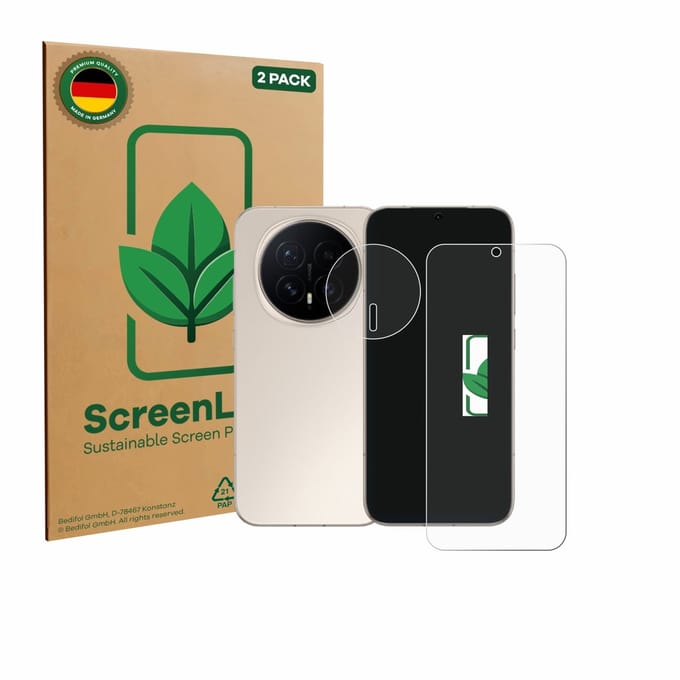 2 Stuks Screenprotector voor Honor Magic 8 (Voor+Camera) - Hoogwaardige Beschermfolie transparant