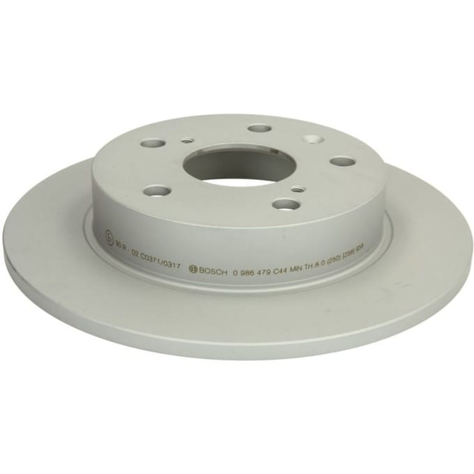 Remschijf BOSCH 0 986 479 C44 achter, volledig, sterk gecarboniseerd, 1 Stuk