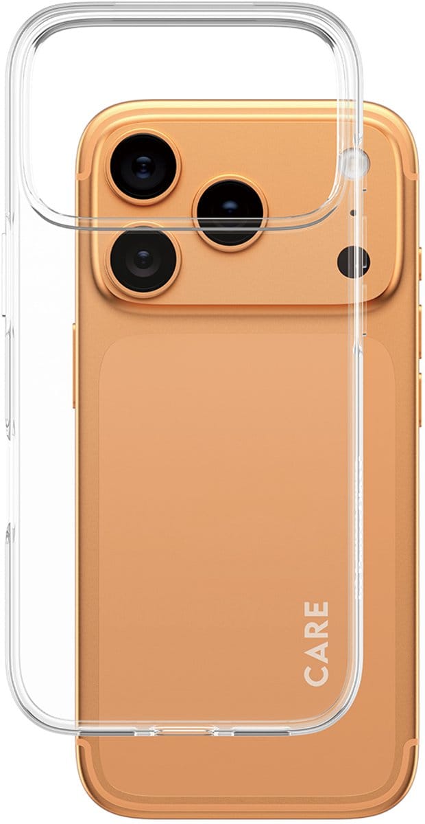 CARE by PanzerGlass Fashionable Case Transparent X-Ray Soft Basic iPhone 17 Pro