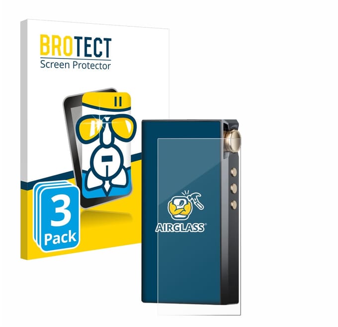 Screenprotector 3 Stuks voor Cayin N3-Ultra Beschermglas transparant