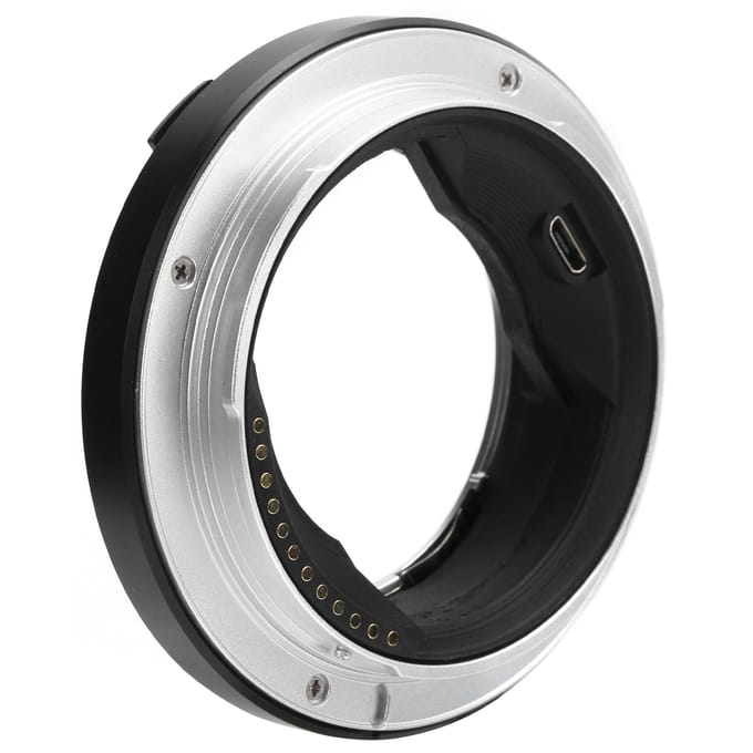 EF‑GFX Autofocus Mount Adapter voor EF-lens voor Fuji GFX-mount Middenformaat Camera black