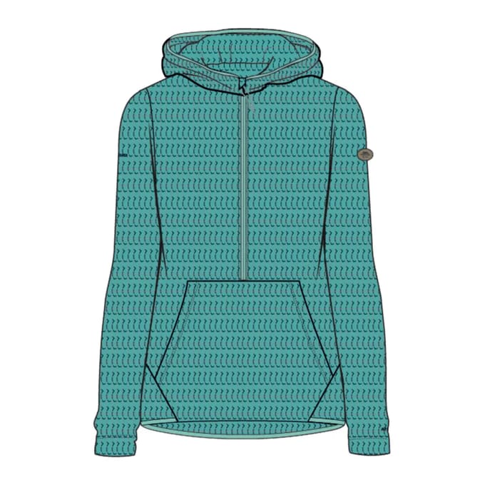 Dames fleece met capuchon Trespass Metraya