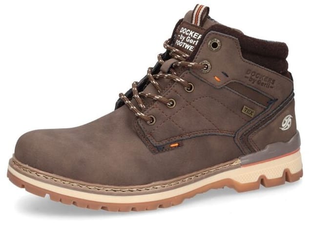 Dockers by Gerli Winter Boot Winterlaarzen donkerbruin EU42 Leer -