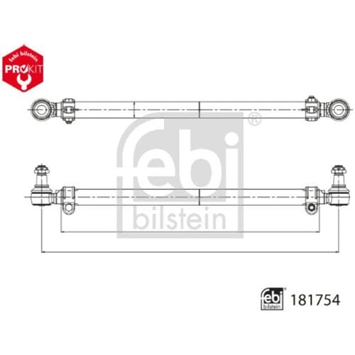 Spoorstang FEBI BILSTEIN 181754