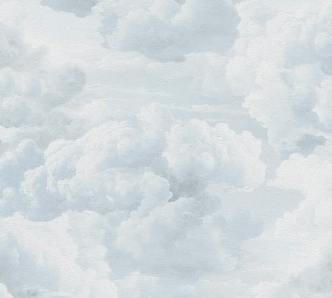 WOLKEN BEHANG | Modern 3D - Wit Blauw - Living Walls Michalsky 5