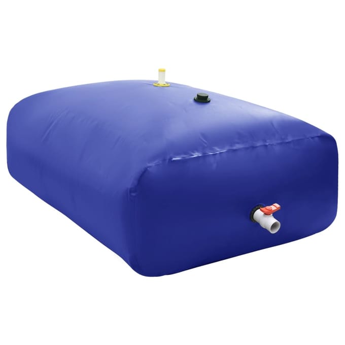 vidaXL Watertank met kraan opvouwbaar 3000 L PVC
