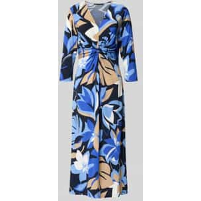 midi-jurk met all-over bloemenmotief