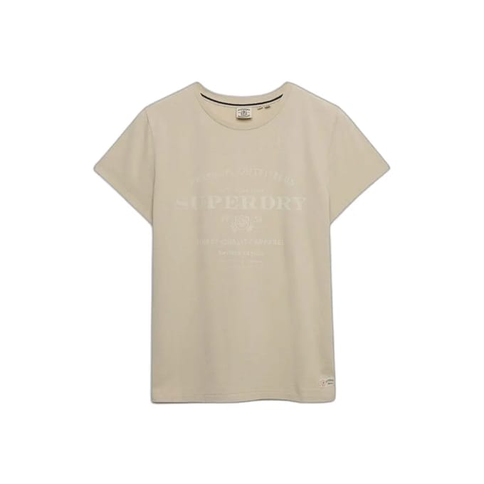 Dames-T-shirt Superdry Luxe Casual Classic
