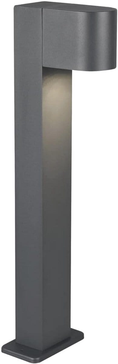 Moderne antraciet buitenpadverlichting 50 cm met GU10 fitting