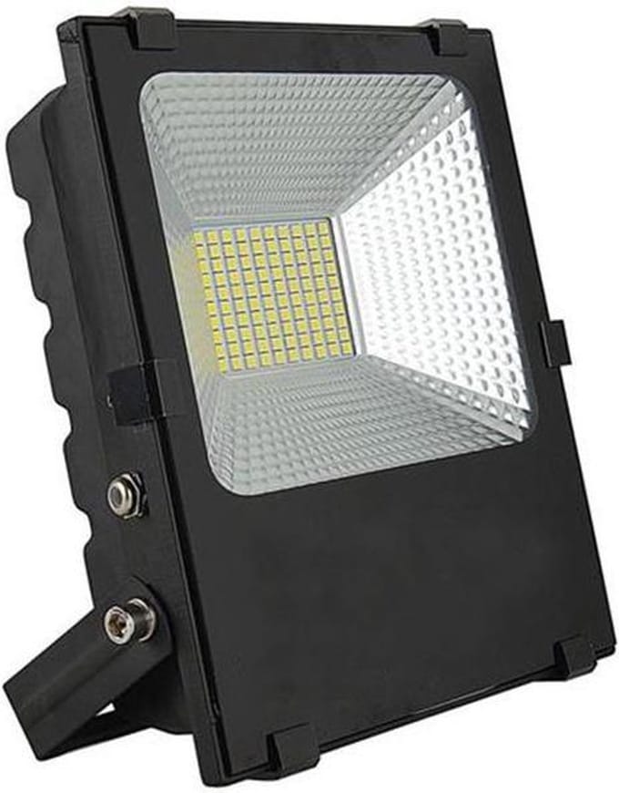 LED Bouwlamp 100 Watt - LED Schijnwerper - Helder/Koud Wit 6400K - Waterdicht IP65