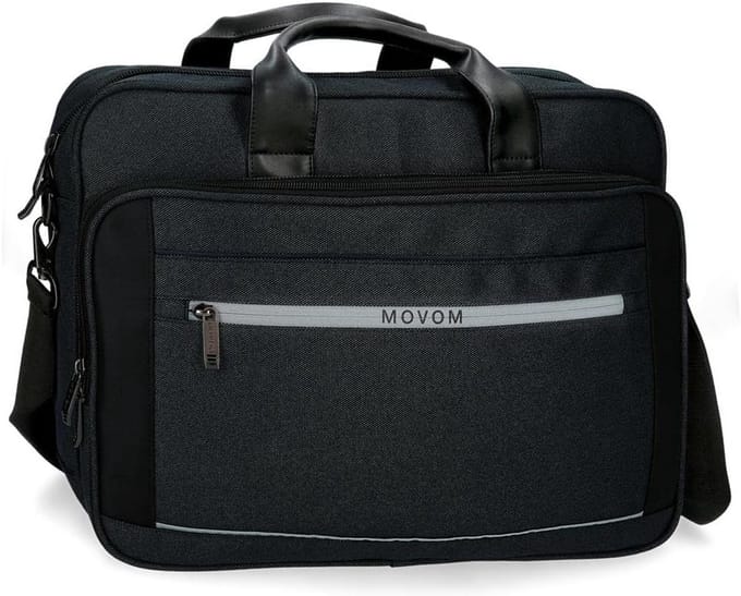 Stevige Laptoptas 15.6 inch Blauw - Verstelbare Schouderriem en Dubbel Compartiment
