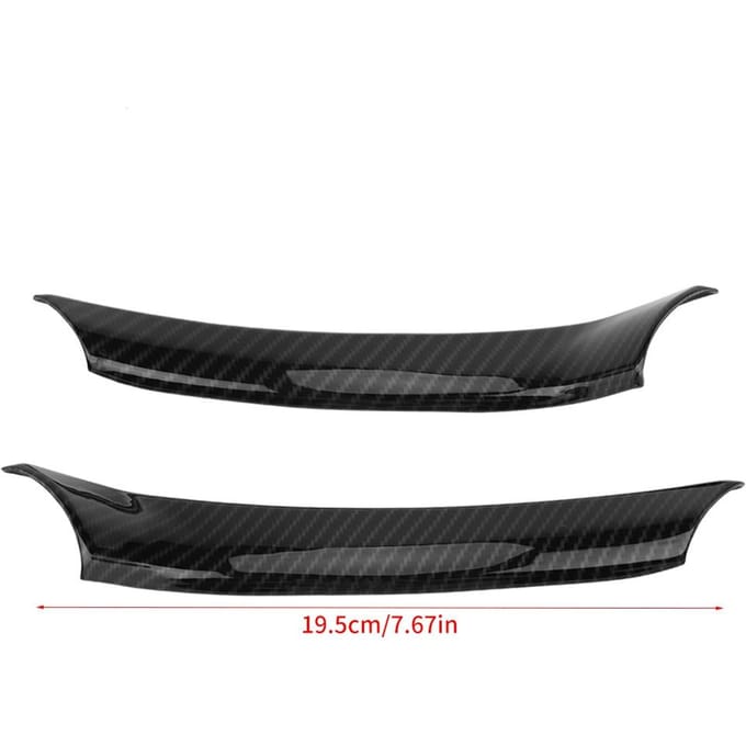 Décoration Décorative de Volant Intérieur de Voiture pour Alfa Romeo Stelvio Giulia black