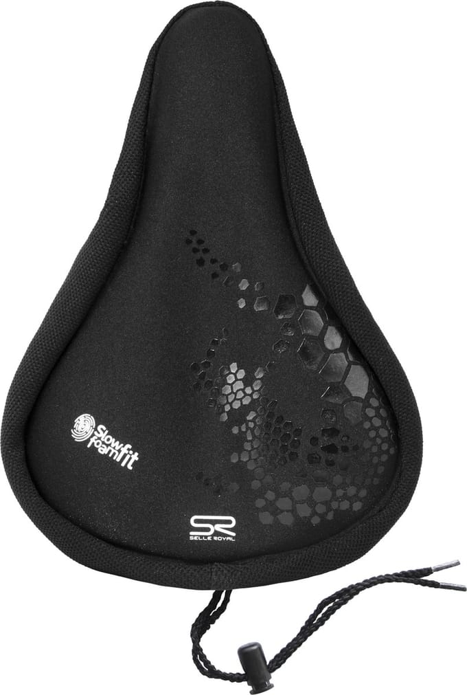 Selle Royal Memory Medium Zadeldek - Traagschuim - Unisex - 27,5 x 19 cm - Zwart