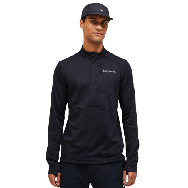 Peak Performance Trail Polartec Zip Skipully heren Zwart 2XL