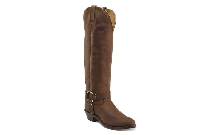 Bootstock Jacky Brown High Cowboylaarzen - Dames - Bruin - Leer