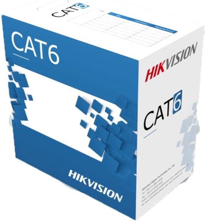 Hikvision DS-1LN6-UE-W netwerkkabel Wit 305 m Cat6 U/UTP (UTP)