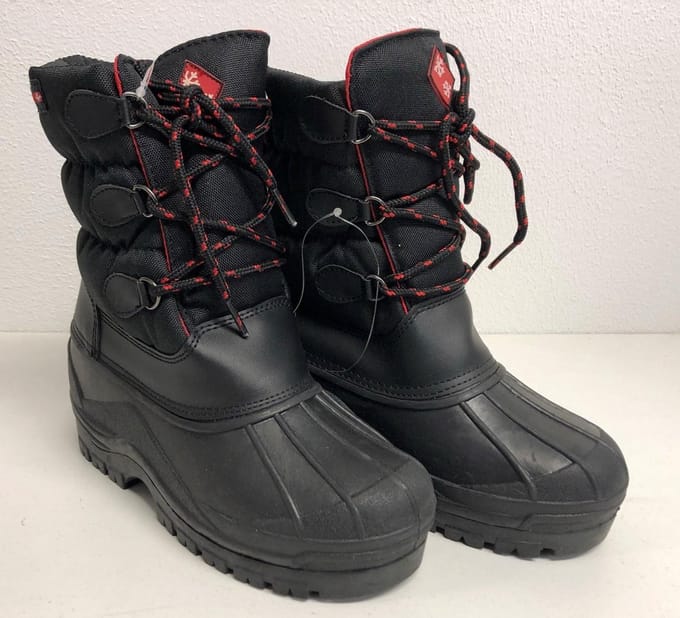 Kinder snowboots zwart maat 35