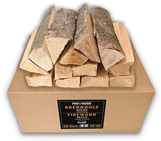 Beukenhout voor open haard en barbecue - 30 kg, 30-33 cm