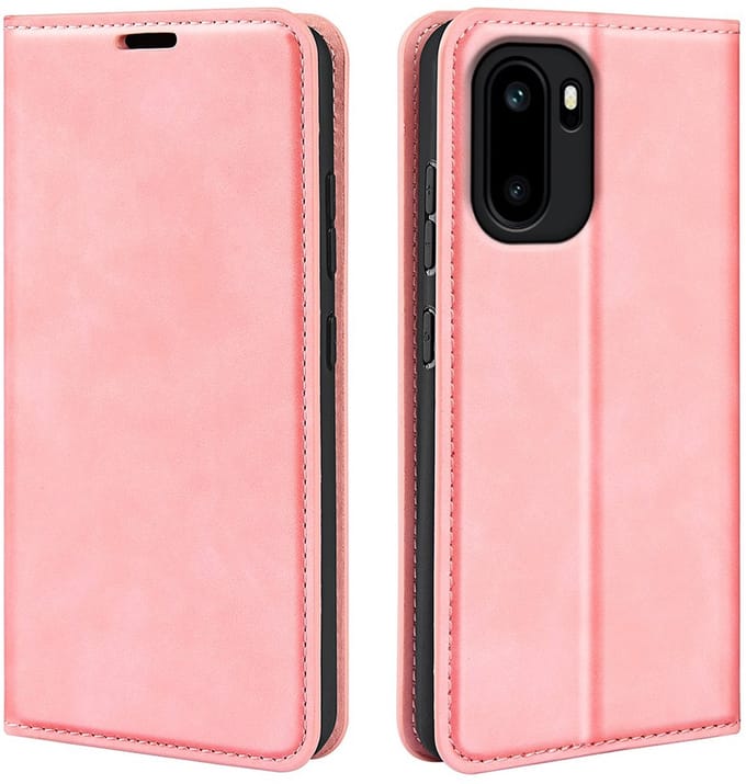 MobyDefend Hoesje - Geschikt voor OnePlus 15R - Luxe Wallet Bookcase (Magnetische Sluiting) - Roze