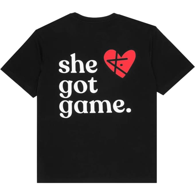 Kickz She Got Game Atiga T-shirt Zwart