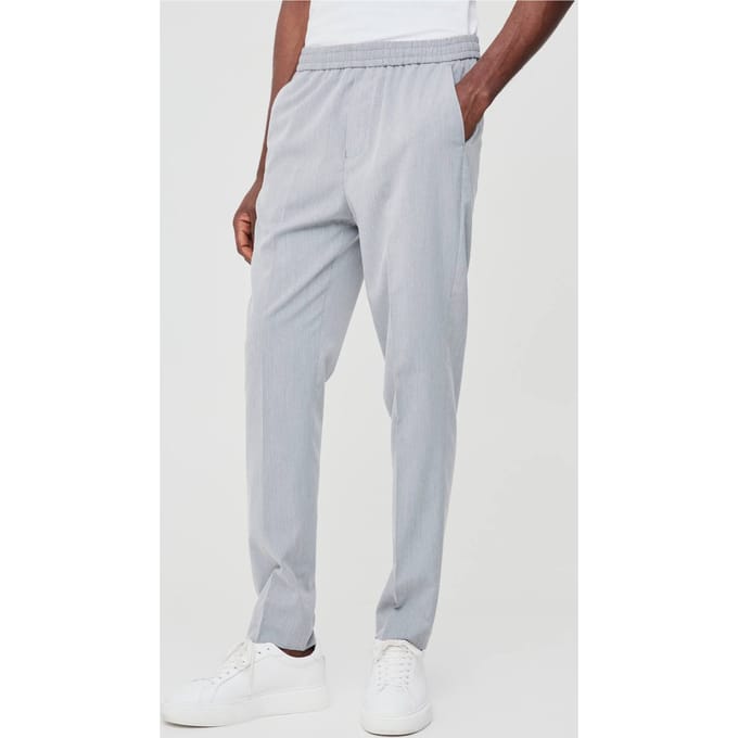 Elastische taille, slank gesneden jogger | Grey | Size 28