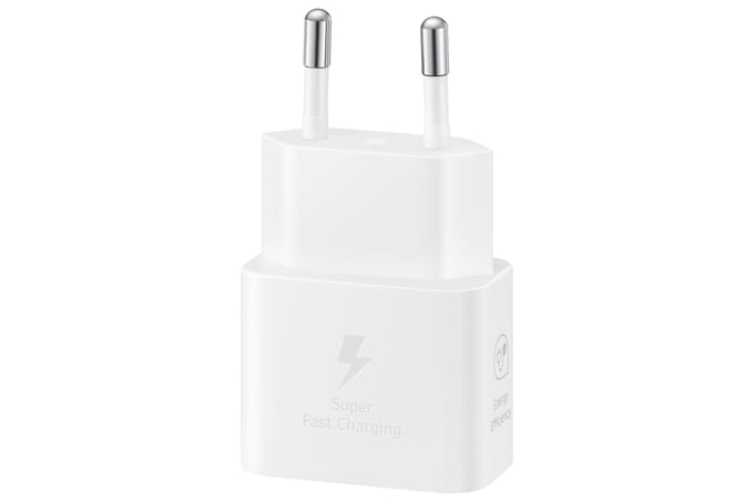 Originele Samsung 25W Energy Efficiency USB-C Power Adapter - Zonder kabel - Wit