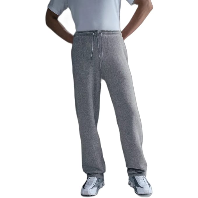 Fleece joggingbroek met omgeslagen zoom Nike Club