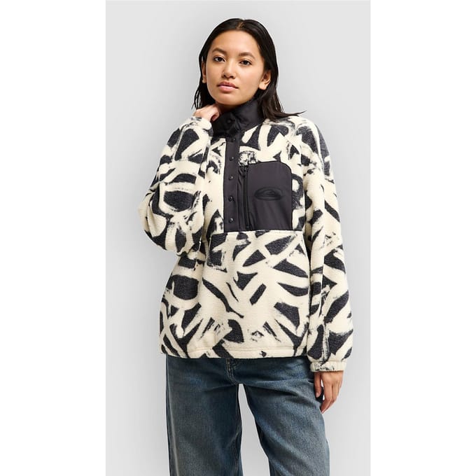 Quiksilver Renek Polar Half-Zip Fleece Trui