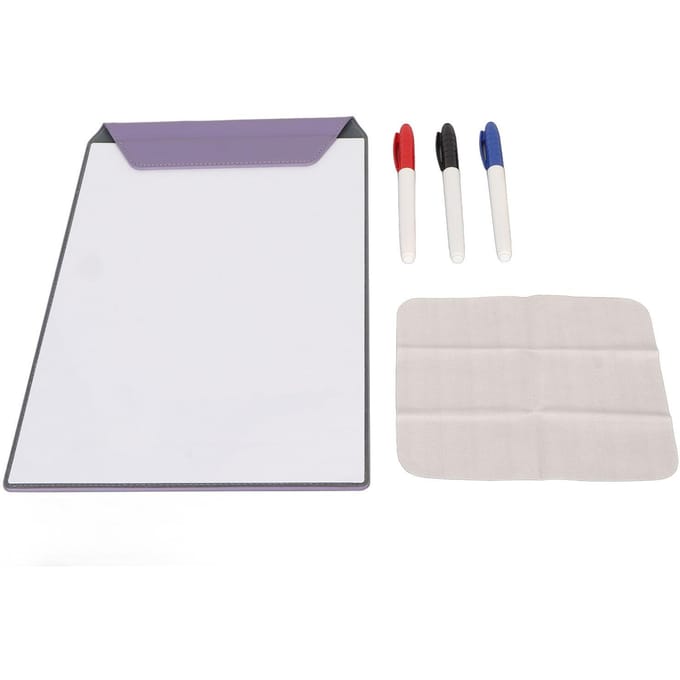 Mini Magnetisch Whiteboard Multifunctioneel Draagbaar A4 Droog Uitwisbaar Mini Whiteboard voor Thuis Vergadering Kantoor white